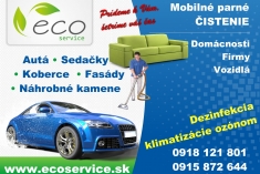 Mobilné parné čistenie