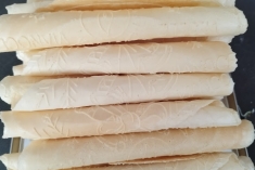 Vianočné oblátky a trubičky