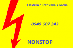 Elektrikár opravár NONSTOP