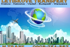 Preprava osob letiska Krakow, Vieden, Budapest