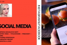 Kreatívne príspevky a grafika pre sociálne siete ktoré z