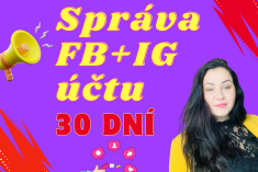 PROFI správa FB/IG účtu