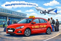 Poprad - Krakow - Poprad odvozy a privozy na letisko