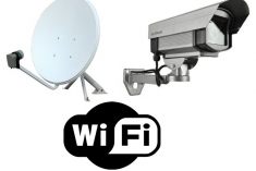 Montáž satelitov /WiFi/ kamerových systémov